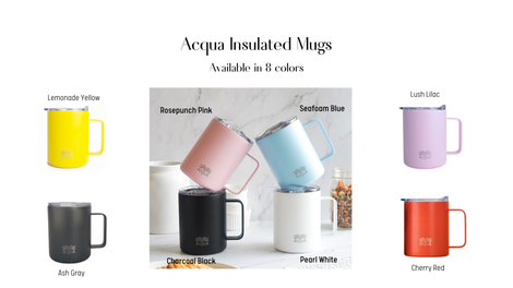 Acqua Insulated Mugs