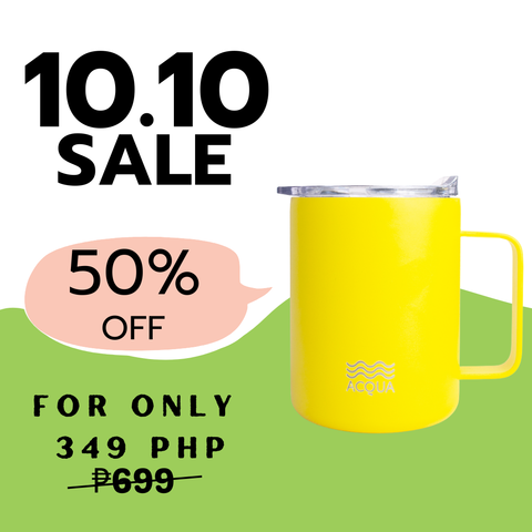 375 ml Lemonade Yellow Acqua Mug