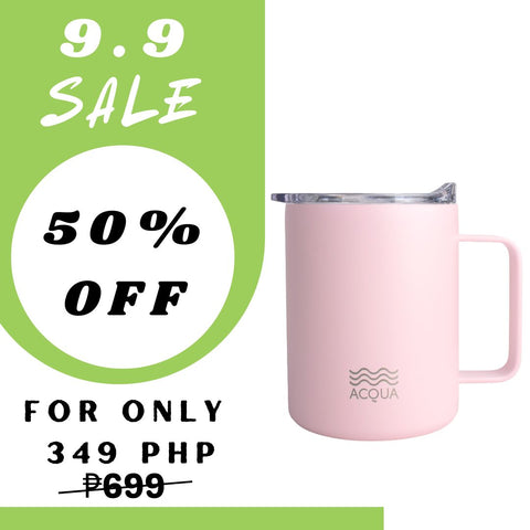 375 ml Rosepunch Pink Acqua Mug