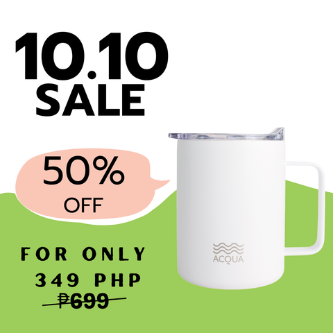 375 ml Pearl White Acqua Mug