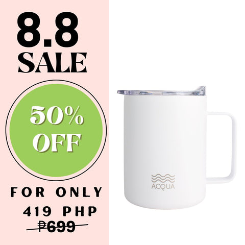 375 ml Pearl White Acqua Mug