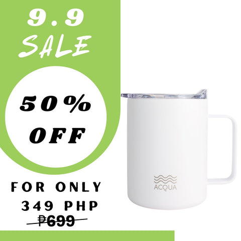 375 ml Pearl White Acqua Mug