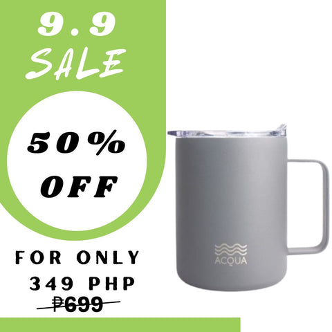 375 ml Ash Gray Acqua Mug