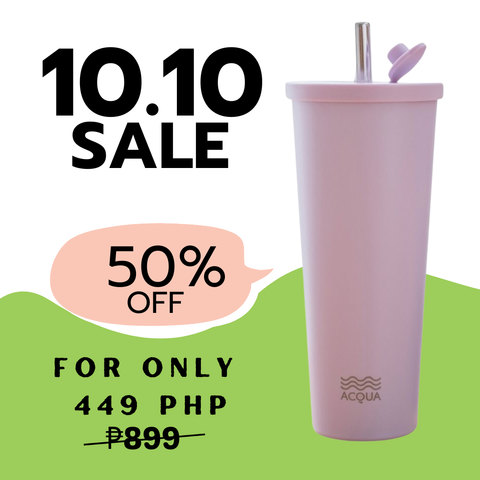 590 ml Lush Lilac Acqua Boba Cup