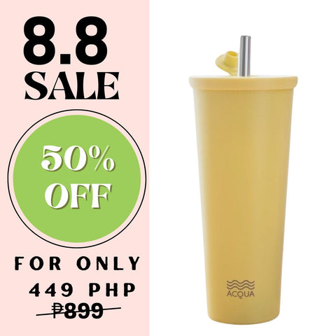 590 ml Avocado Green Acqua Boba Cup