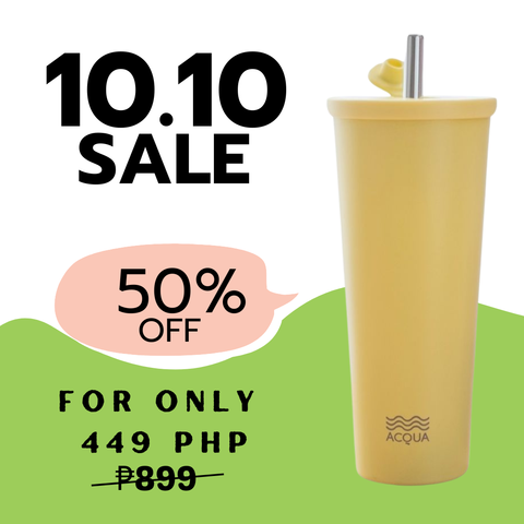 590 ml Avocado Green Acqua Boba Cup