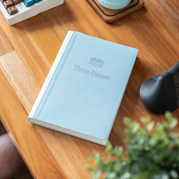 Acqua Thrive Planner Coastal Blue