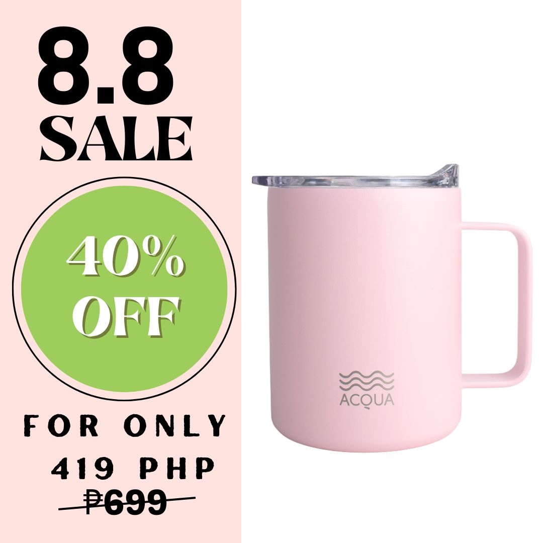 375 ml Rosepunch Pink Acqua Mug