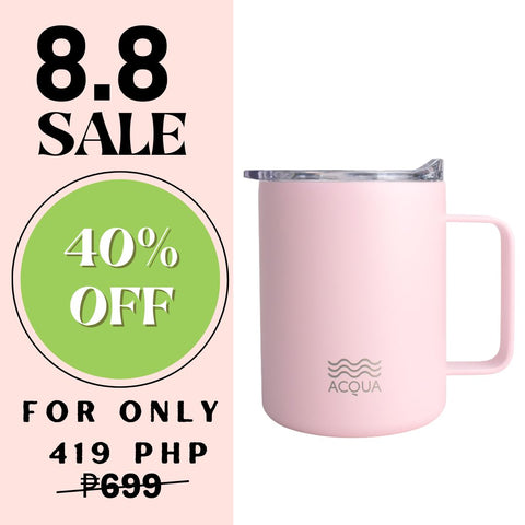 375 ml Rosepunch Pink Acqua Mug