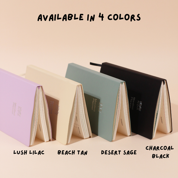 Acqua Manifest Planner in Beach Tan