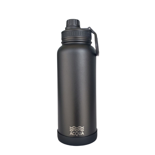 1 L Charcoal Black  Acqua Vacuum Flask