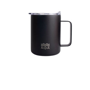 375 ml Charcoal Black Acqua Mug